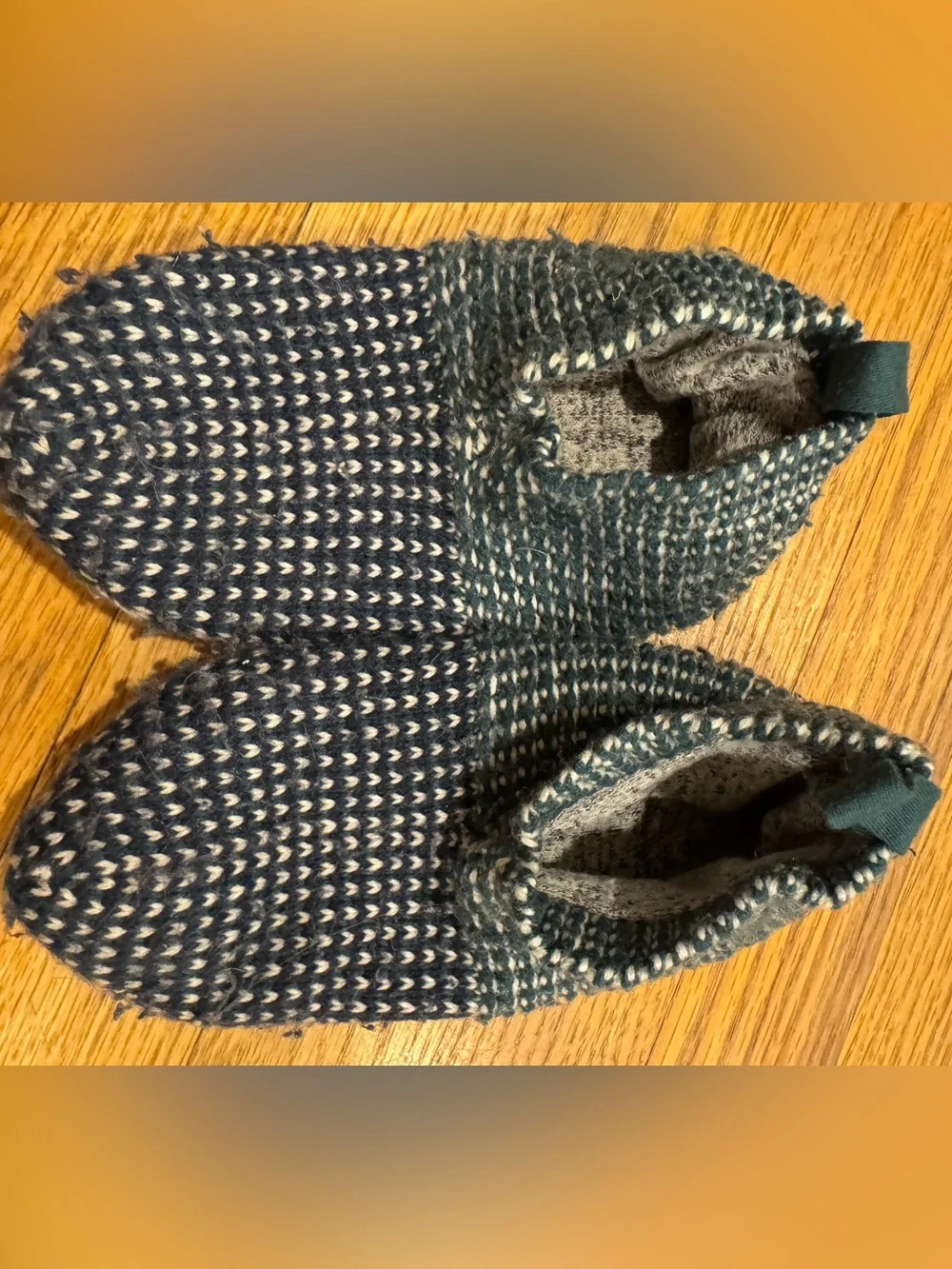 Set of 2 Bombas Youth Y 11-13 Gripper Slipper Socks